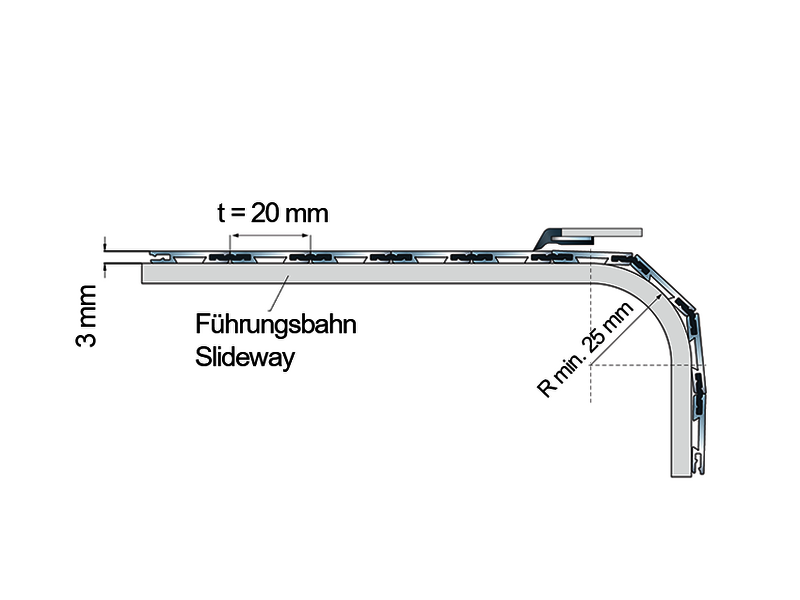 Roleta aluminiu - Alutec GL3.0